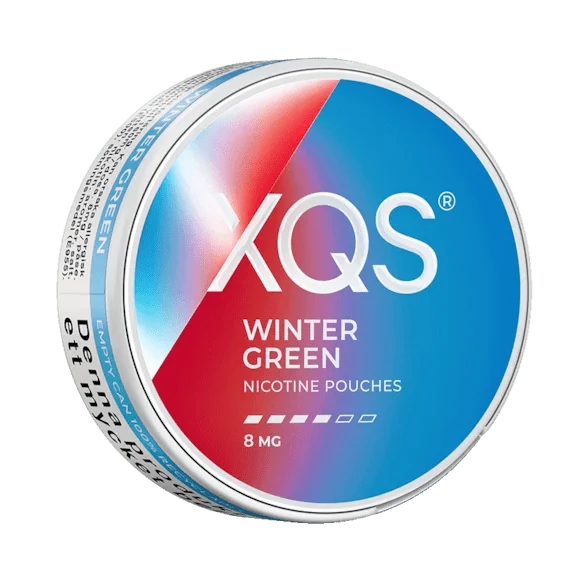 XQS Wintergreen Slim 8 mg strong - The Snus Outlet