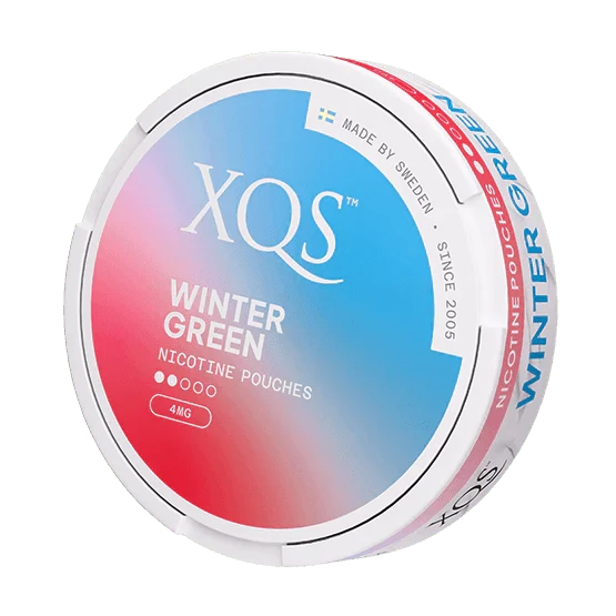XQS Wintergreen Slim 4mg - Snusify