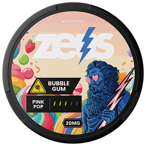Zeus Bubble Gum 20 mg