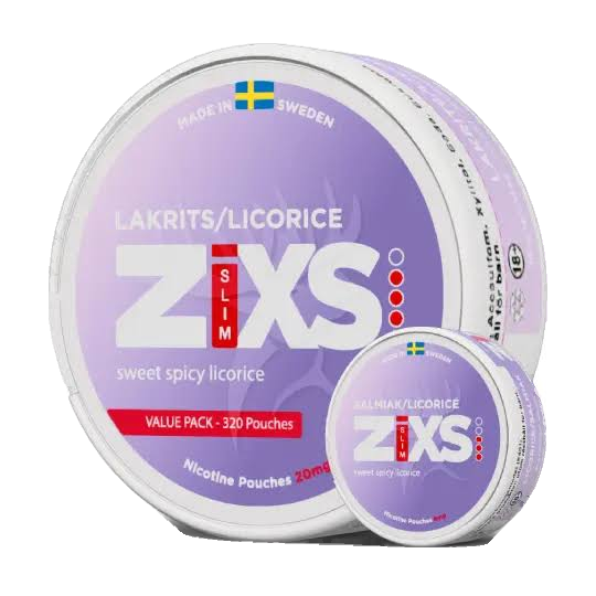 ZIXS Sweet Licorice 10mg JUMBO CAN