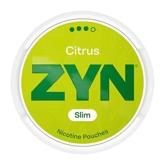 ZYN Citrus Slim Strong 9mg - Snusify