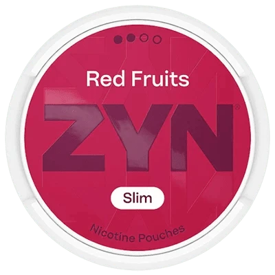 ZYN Red Fruits Slim 6mg e 9mg - Snusify